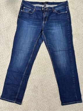 Banana Republic Girlfriend Jeans Dark Wash Size 32/14